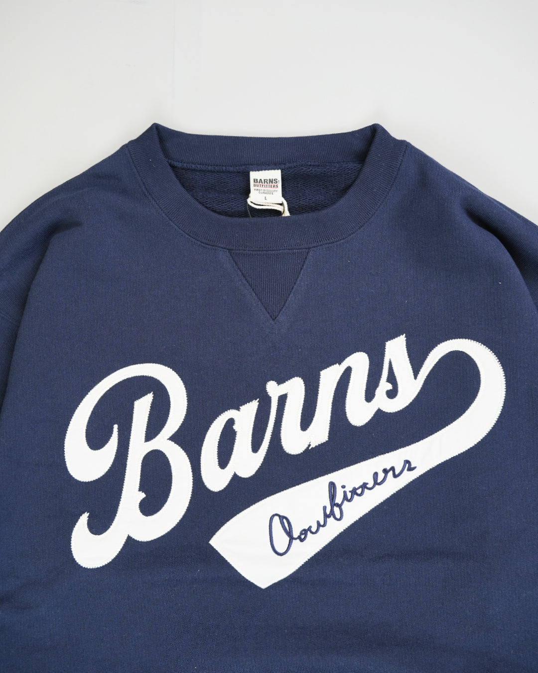 Barns Outfitters BR-25362 Worker Crew Sweatshirt Navy