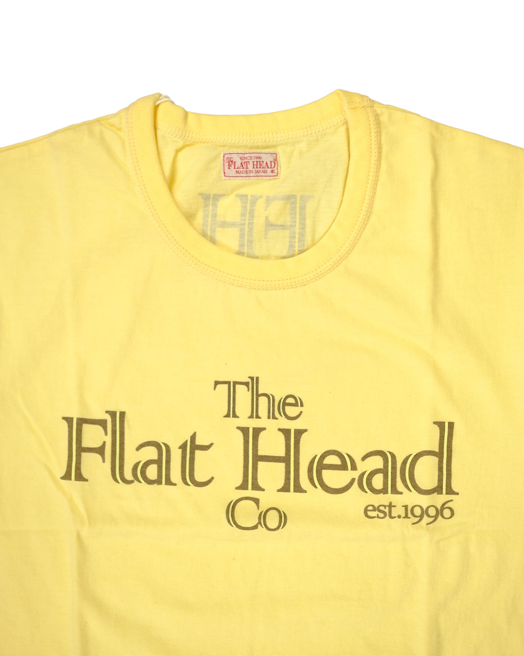 The Flat Head T-Shirt THC 172 Yellow