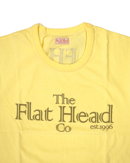 The Flat Head T-Shirt THC 172 Yellow