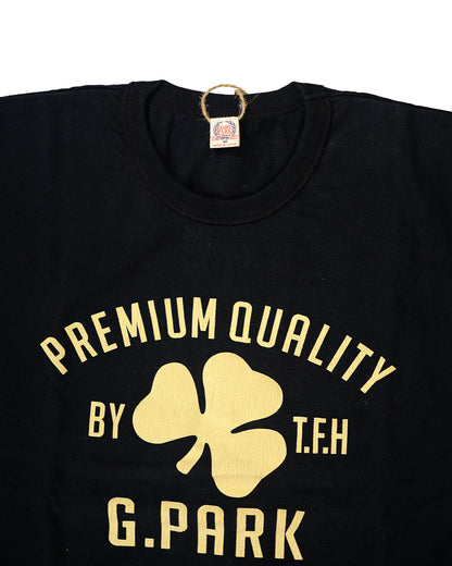 The Flat Head T-Shirt TD-44W G PARK BLACK