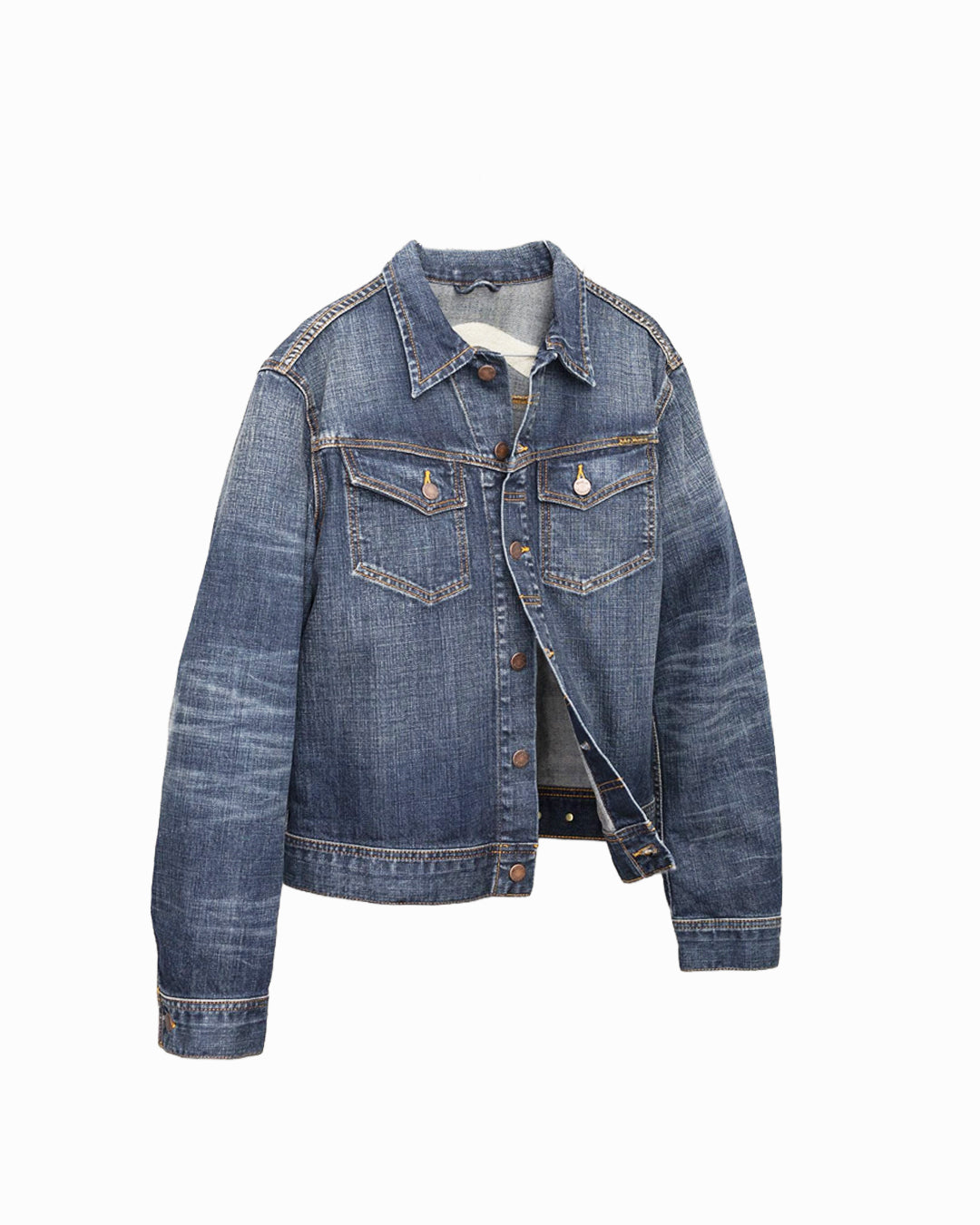 Conny Denim Jacket Big Wave Blue