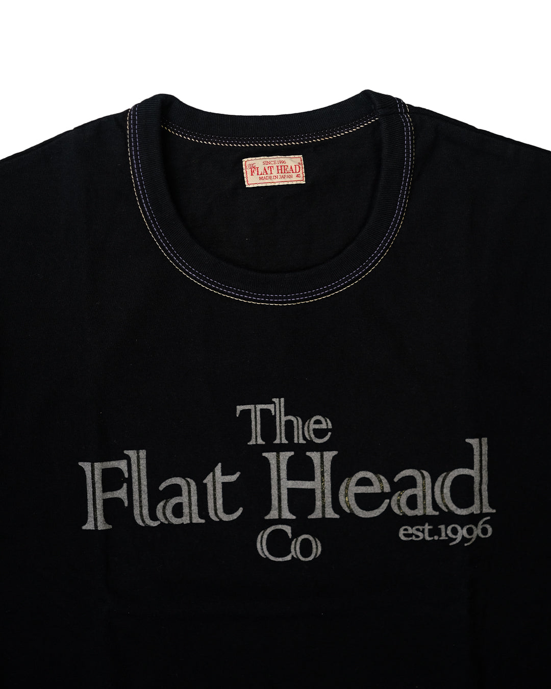 The Flat Head T-Shirt THC 172 BLACK