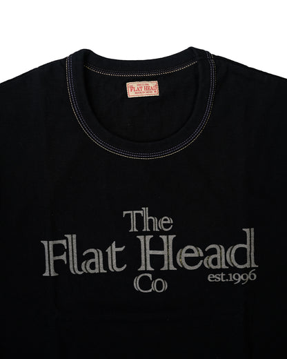 The Flat Head T-Shirt THC 172 BLACK