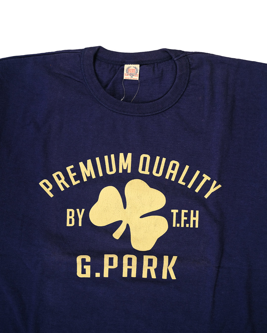 The Flat Head T-Shirt TD-44W G PARK NAVY