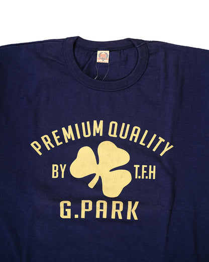 The Flat Head T-Shirt TD-44W G PARK NAVY