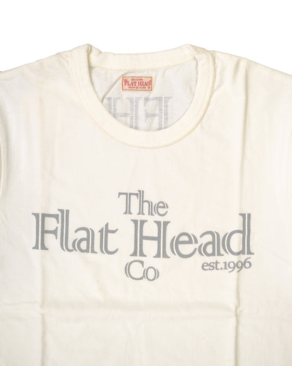 The Flat Head T-Shirt THC 172 WHITE