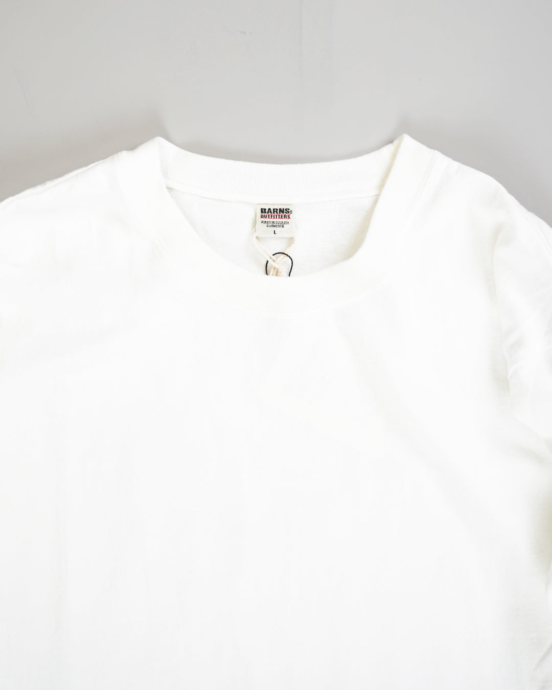 Barns Outfitters BR-25321 Tube Ls Pt Tees Pg White