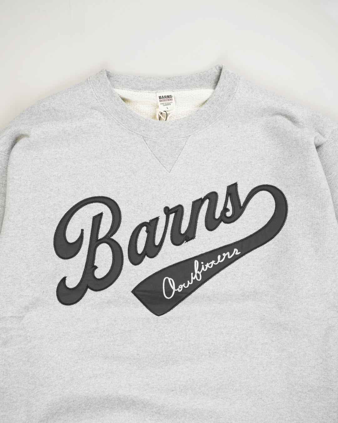 Barns Outfitters BR-25362 Worker Crew Sweatshirt Grey