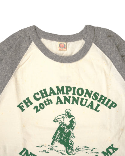The Flat Head T-Shirt BR-08W FH CHAMP GRAY