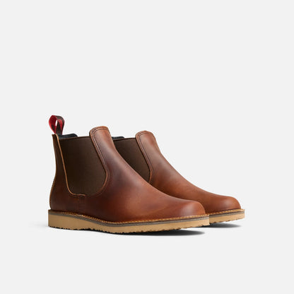 Red Wing Shoes 3128 Weekender Chelsea in Copper Rough & Tough Leather