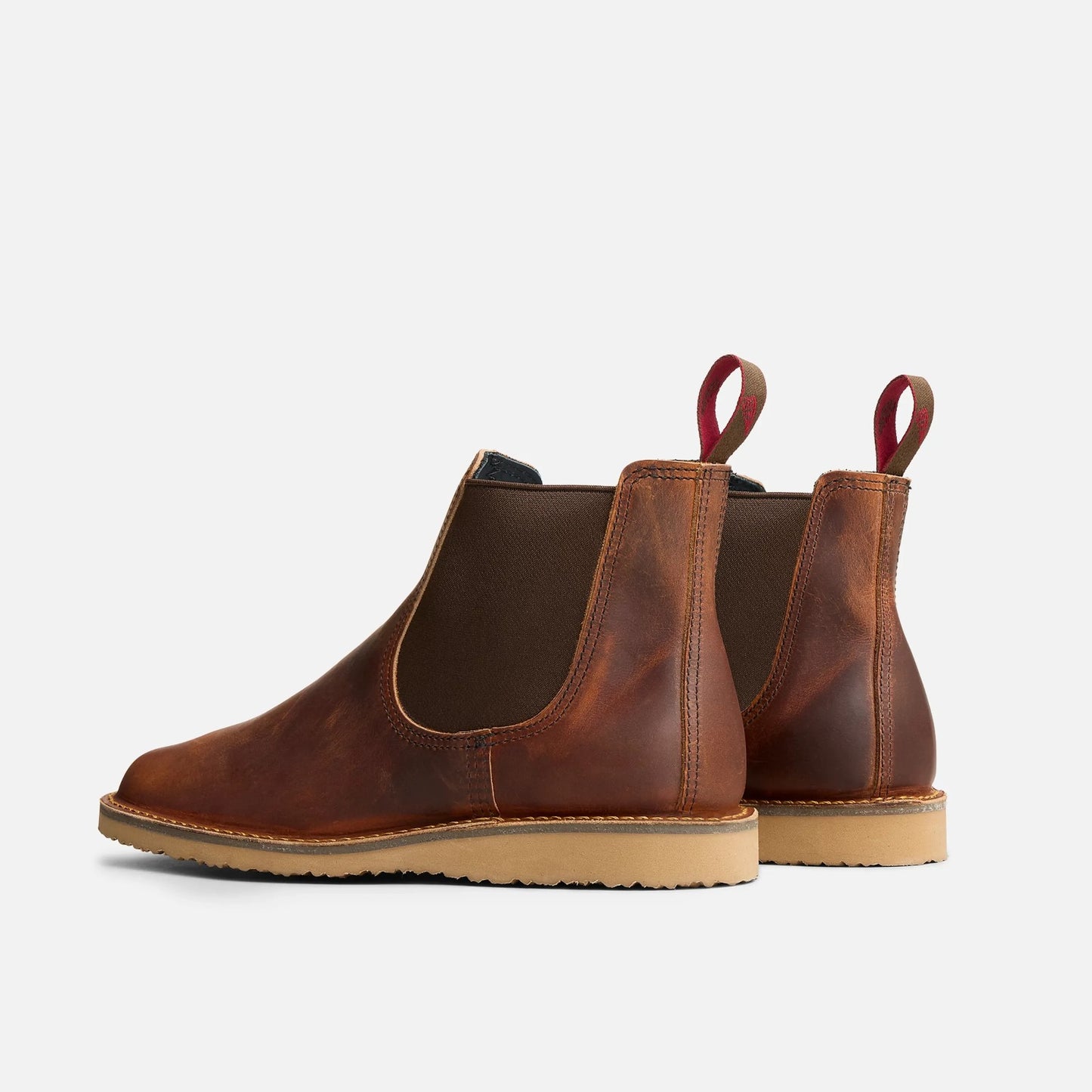 Red Wing Shoes 3128 Weekender Chelsea in Copper Rough & Tough Leather