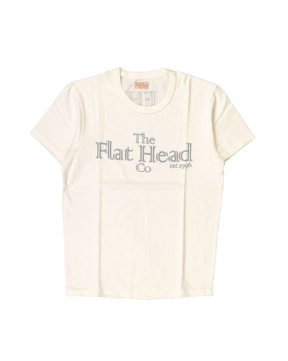 The Flat Head T-Shirt THC 172 WHITE