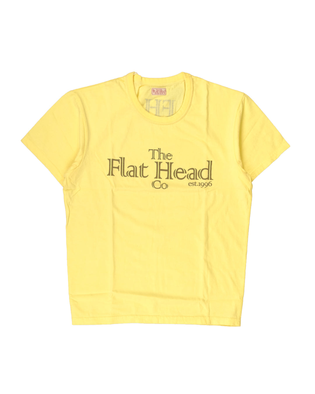 The Flat Head T-Shirt THC 172 Yellow