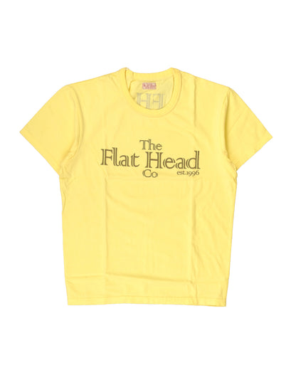 The Flat Head T-Shirt THC 172 Yellow