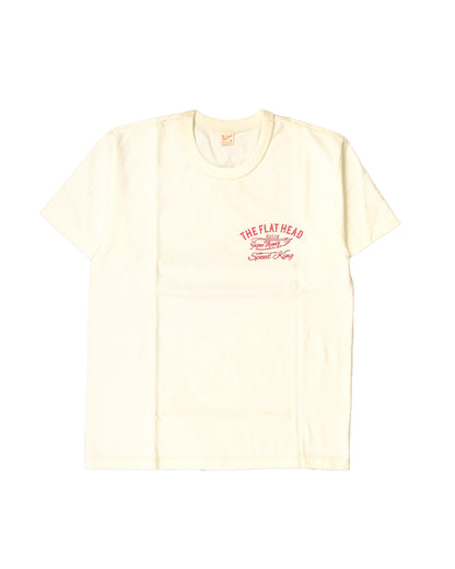 The Flat Head T-Shirt  THC-140W Super Honey White