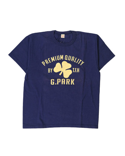 The Flat Head T-Shirt TD-44W G PARK NAVY