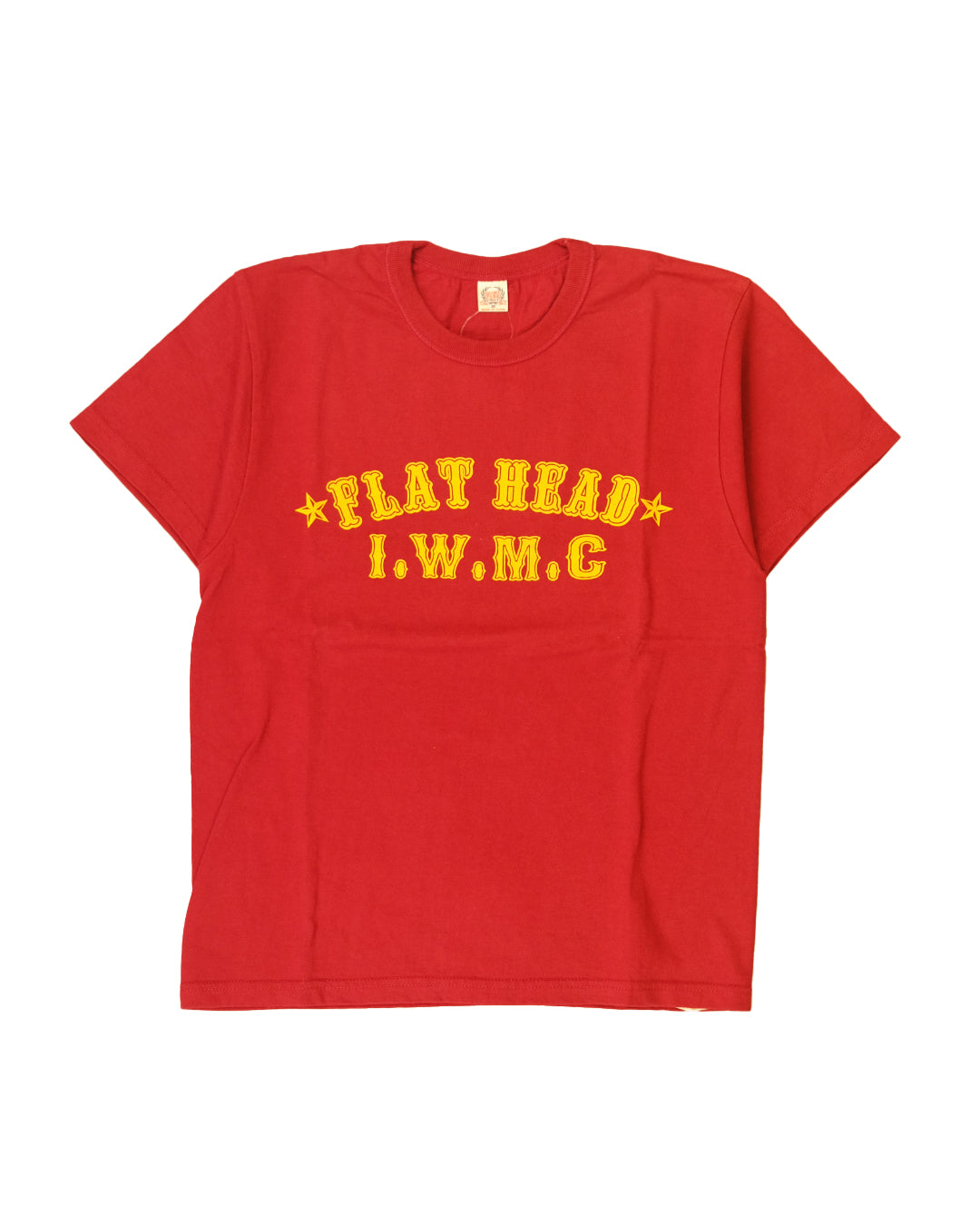 The Flat Head T-Shirt TD 61W IWMC MAROON