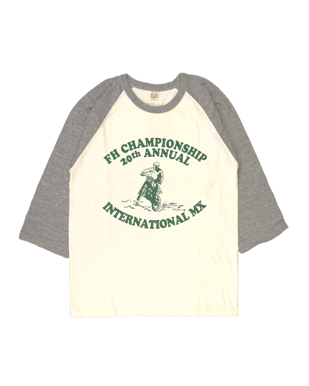 The Flat Head T-Shirt BR-08W FH CHAMP GRAY