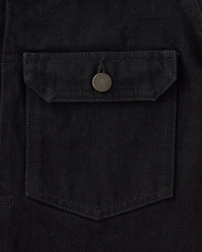 Momotaro Jeans #002 CLASSIC TYPE 2 DENIM JACKET 15.7OZ Black MMGJ1102 BLACK