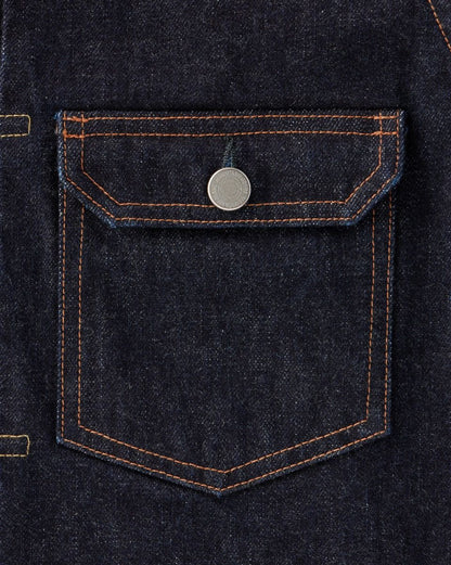 Momotaro Jeans #002 CLASSIC TYPE 2 DENIM JACKET 15.7OZ Tokuno Blue MMGJ0102 ID