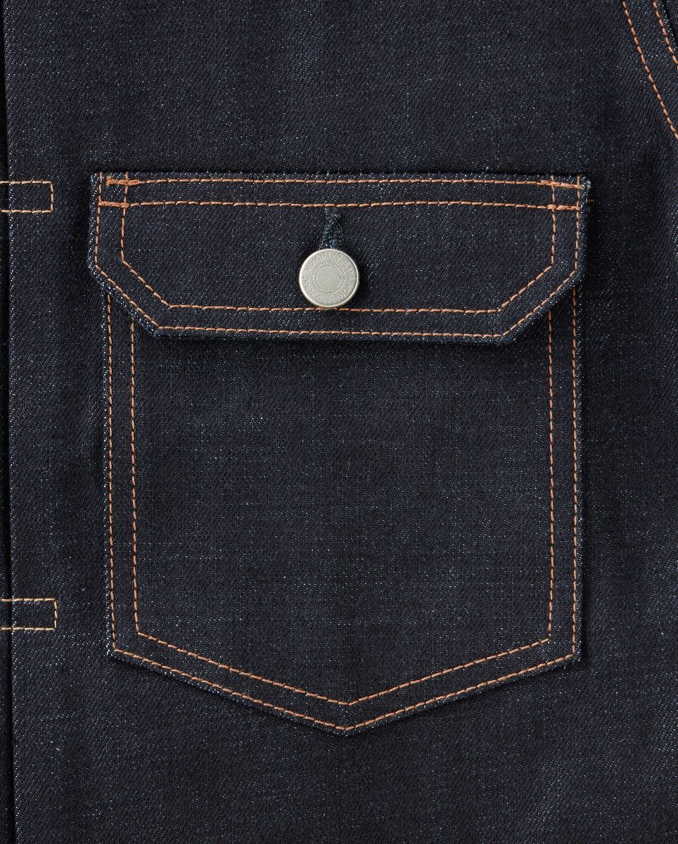 Momotaro Jeans #002 STANDARD TYPE 2 DENIM JACKET 14.7OZ Tokuno Blue MMGJ0002