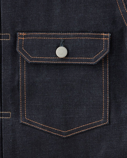 Momotaro Jeans #002 STANDARD TYPE 2 DENIM JACKET 14.7OZ Tokuno Blue MMGJ0002