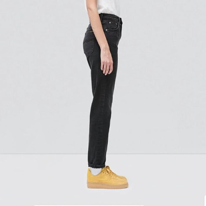 Nudie Breezy Britt Black Worn