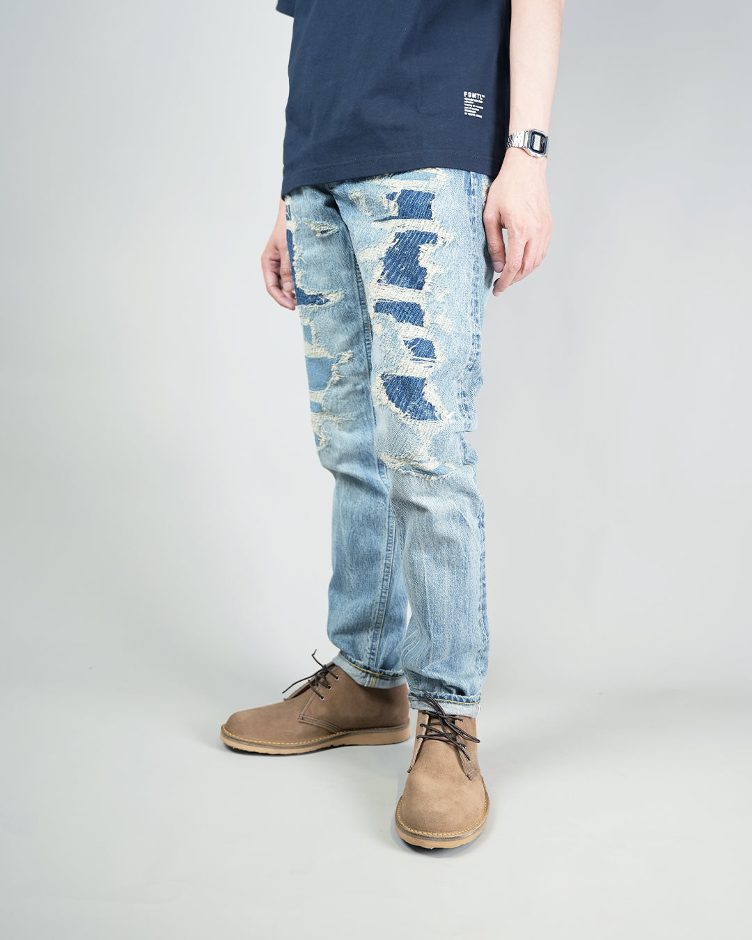 FDMTL SLIM FIT DENIM CS136 FA26/MT136 INDIGO