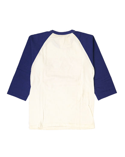 The Flat Head T-Shirt BR-14W ROCK WHITE NAVY