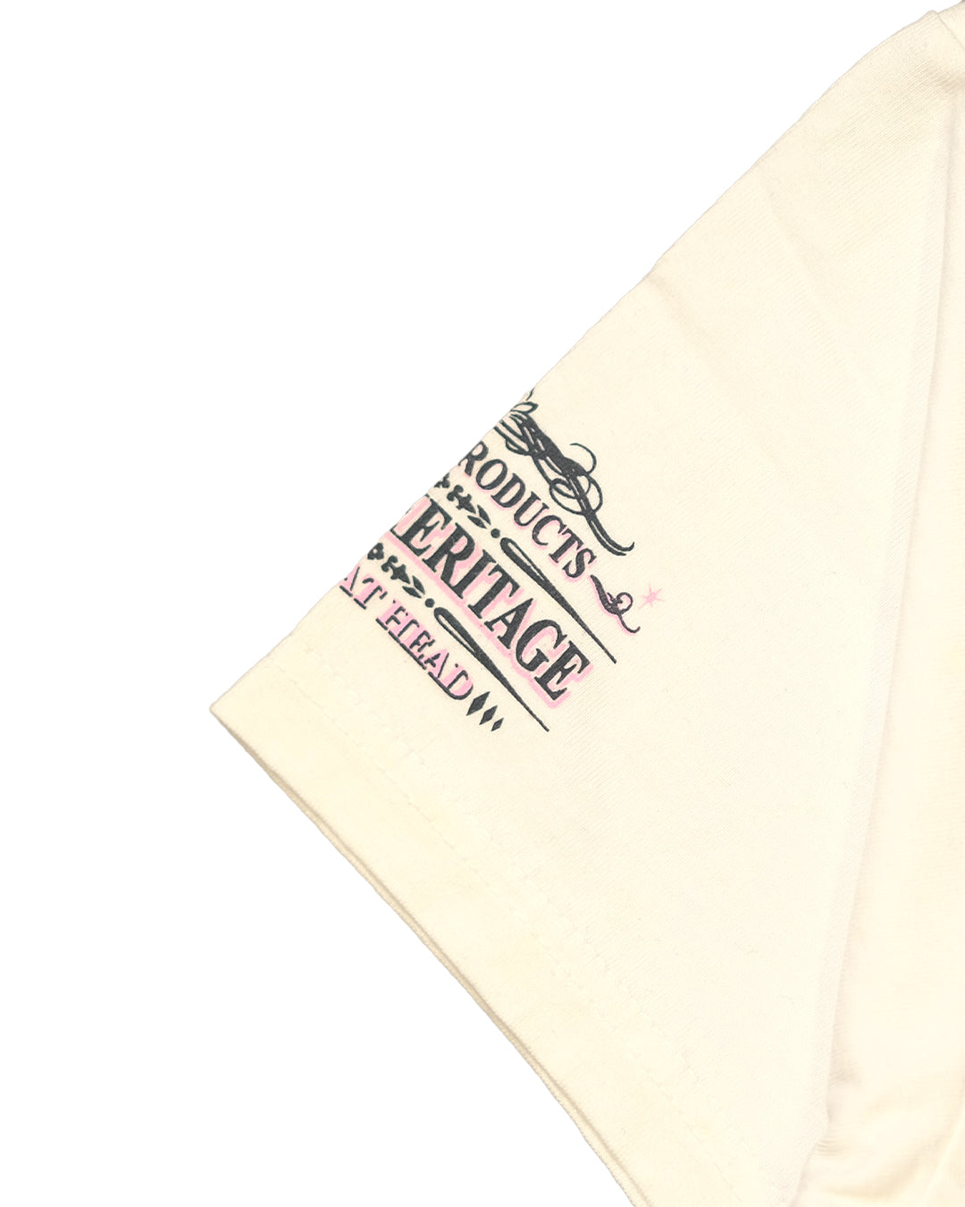 The Flat Head T-Shirt THC 157W RESPECT WHITE
