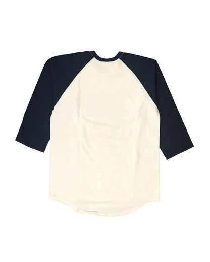 The Flat Head T-Shirt BR-01W WHITE BLACK