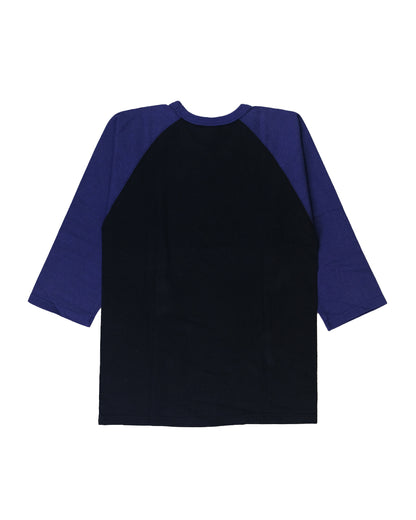 The Flat Head T-Shirt BR-13W TFH BLACK NAVY