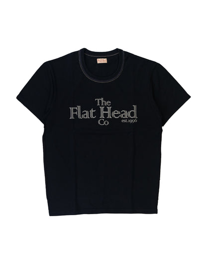The Flat Head T-Shirt THC 172 BLACK