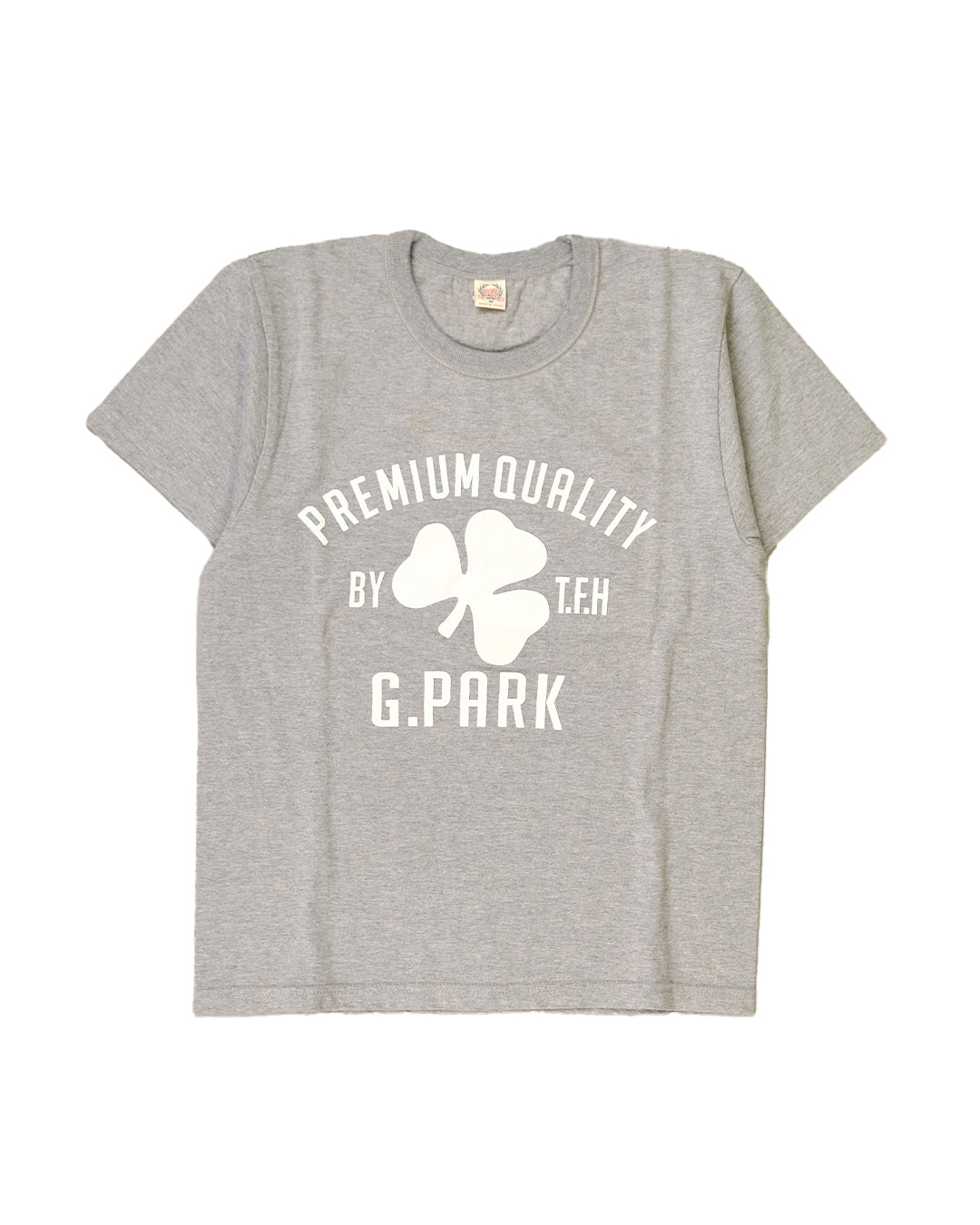 The Flat Head T-Shirt TD-44W G PARK GRAY