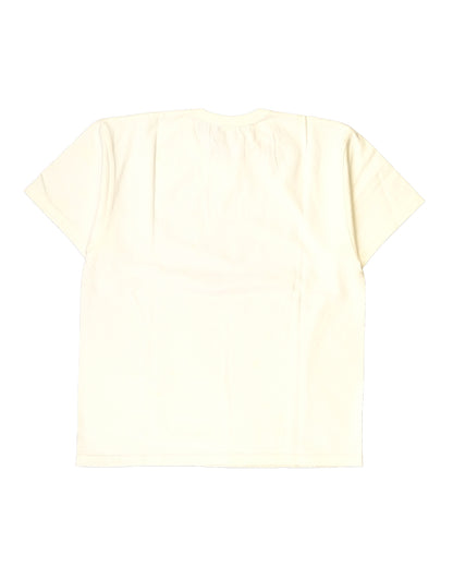 The Flat Head T-Shirt THC 164W FHMC WHITE ORANGE