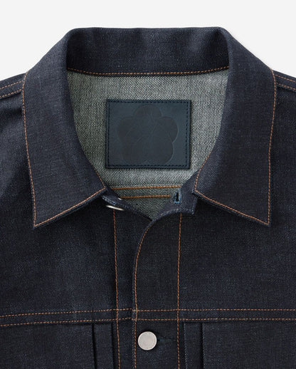 Momotaro Jeans #001 STANDARD TYPE 1 DENIM JACKET 14.7OZ Tokuno Blue MMGJ0001