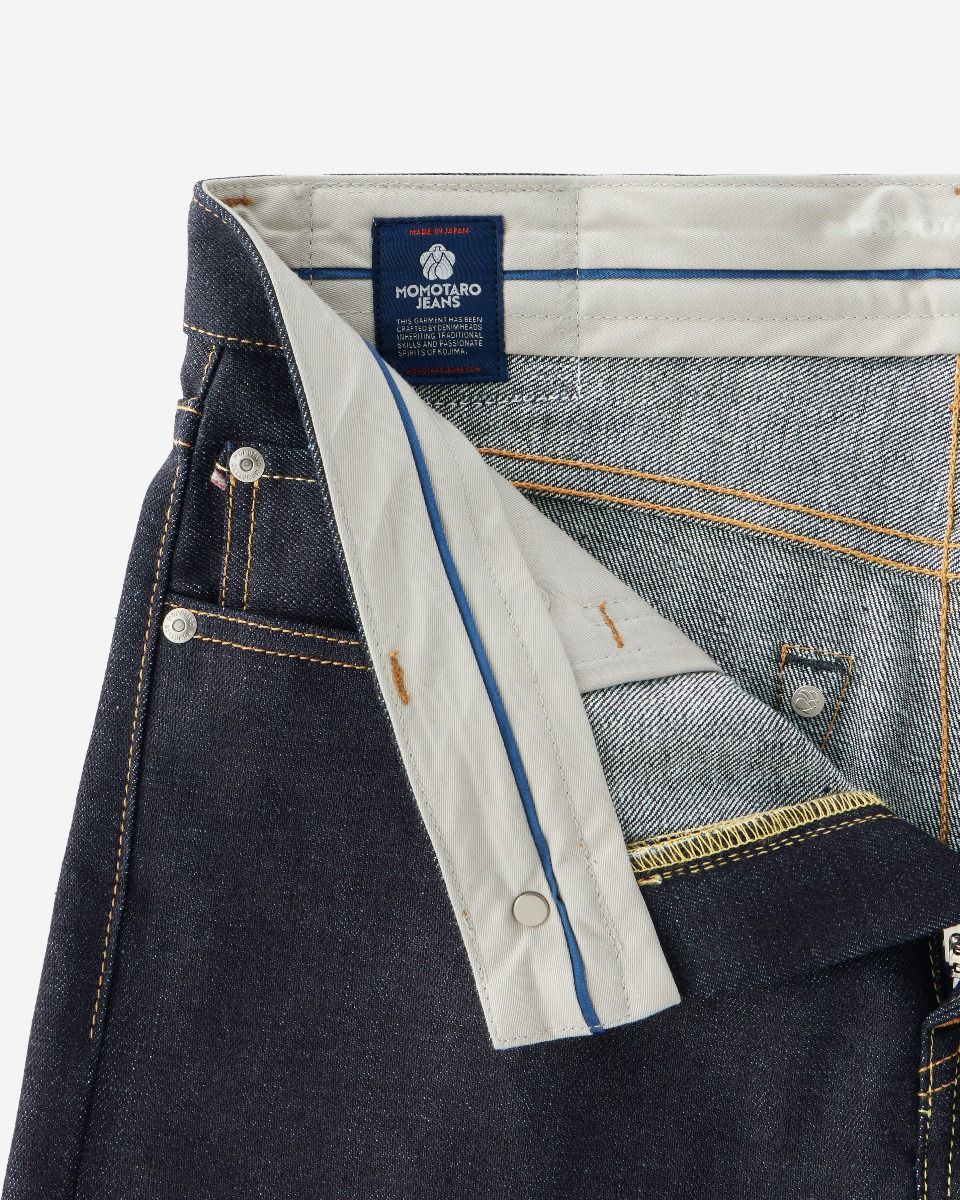 Momotaro Jeans #200 STANDARD TAPERED 14.7OZ Tokuno Blue MMJB0200 ID
