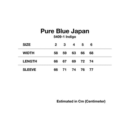 Pure Blue Japan 5409-1 Indigo Sweatshirt