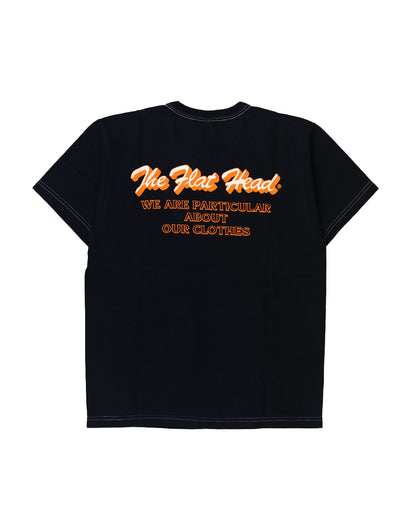 The Flat Head T-Shirt THC 119W TRADEMARK BLACK