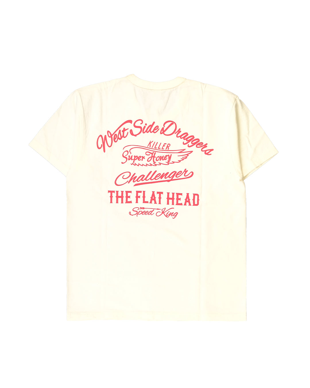 The Flat Head T-Shirt  THC-140W Super Honey White