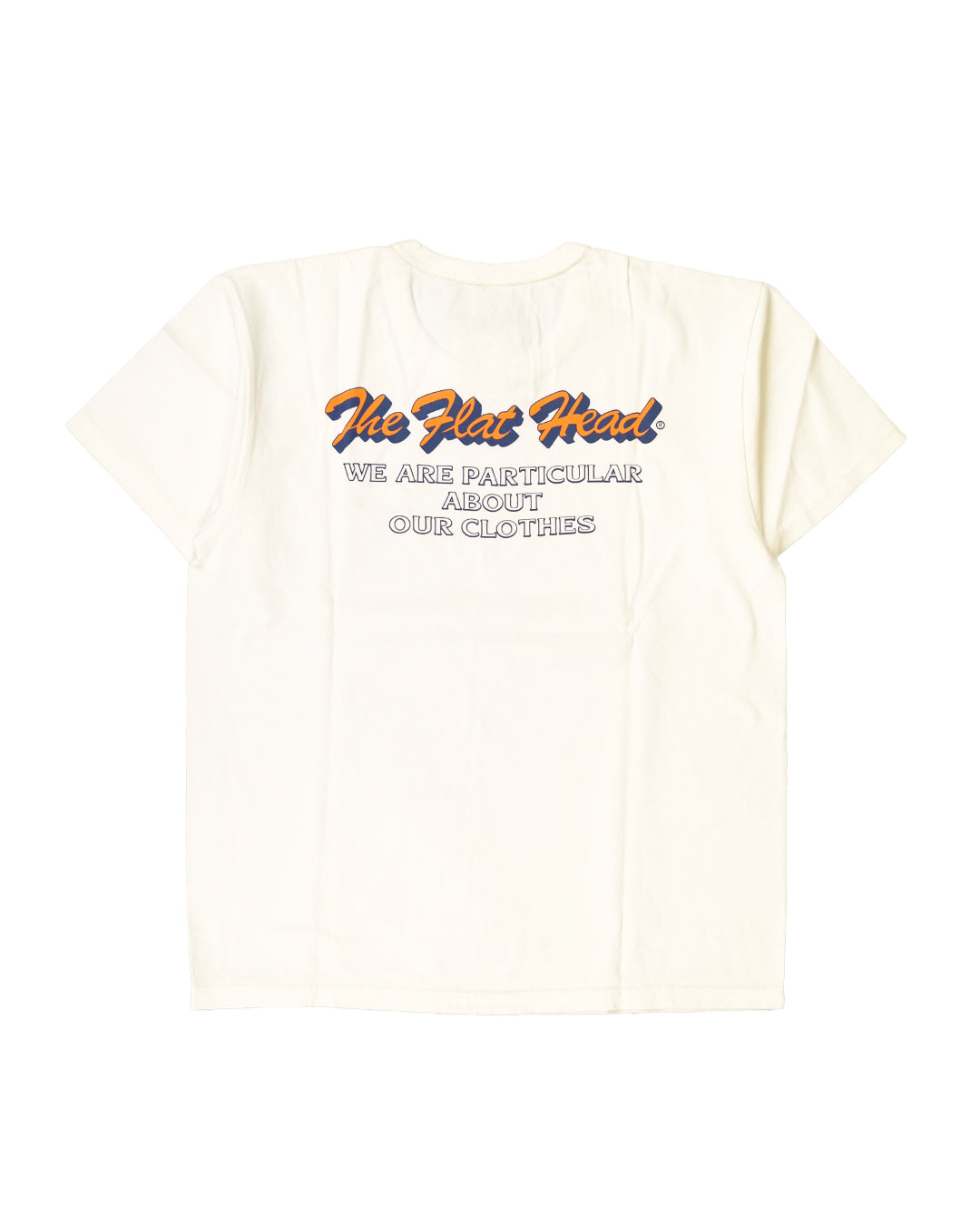 The Flat Head T-Shirt THC 119W TRADEMARK WHITE