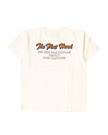 The Flat Head T-Shirt THC 119W TRADEMARK WHITE