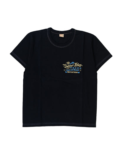 The Flat Head T-Shirt THC 163W GOLDEN TICKET BLACK