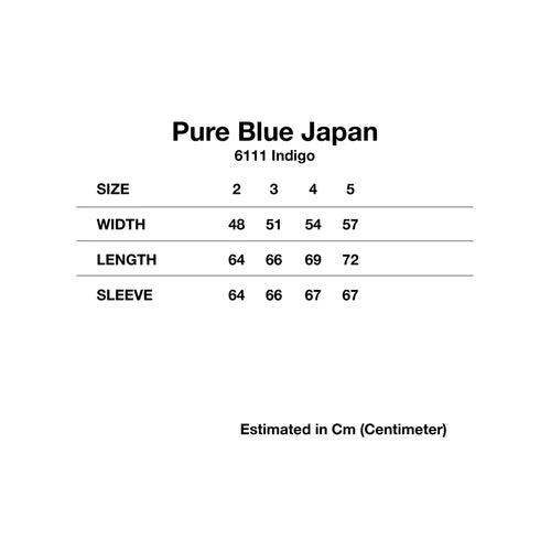 Pure Blue Japan 6111 Double Slub Type 2 Denim Jacket