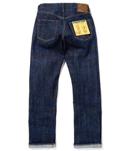 Sugar Cane SC40401A 14oz Hawaiian Indigo Mixed Sugar Cane Denim