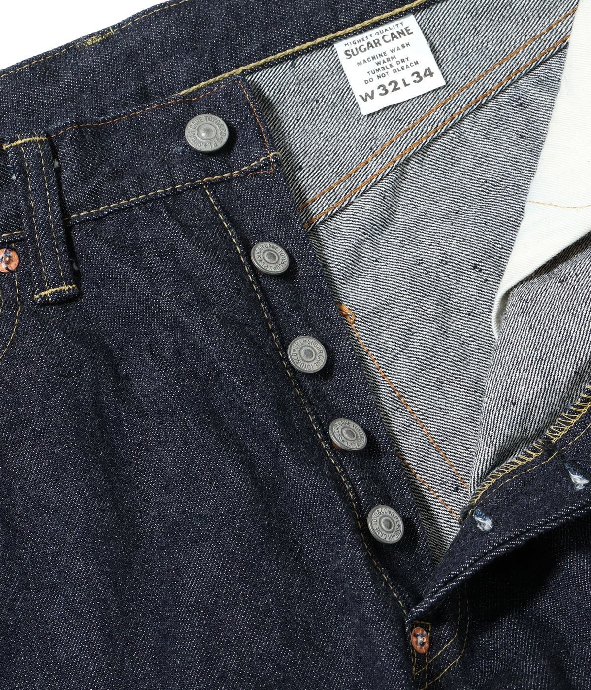 Sugar Cane SC42025 13oz Indigo Denim 2025 Jeans Wide Leg
