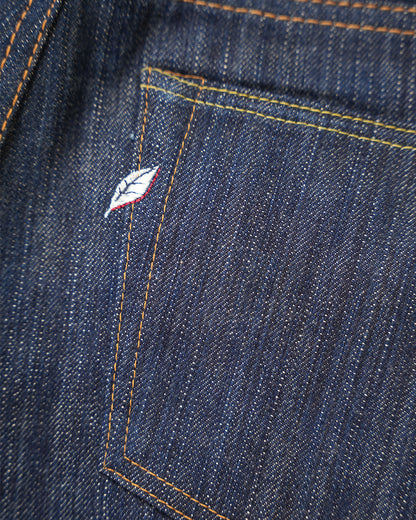 Pure Blue Japan KS-013 Irregular Indigo Raw Unsanforized