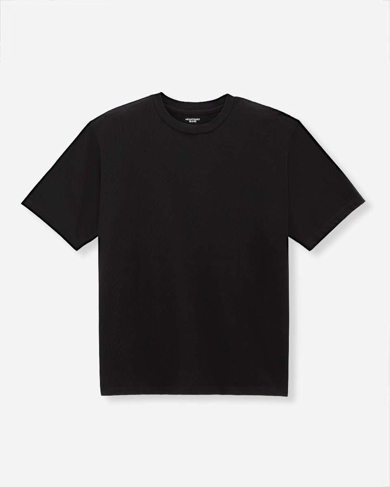 Momotaro Jeans MXTS6004 BLK HEAVY OUNCE S/S TEE -DISCHARGE PRINT