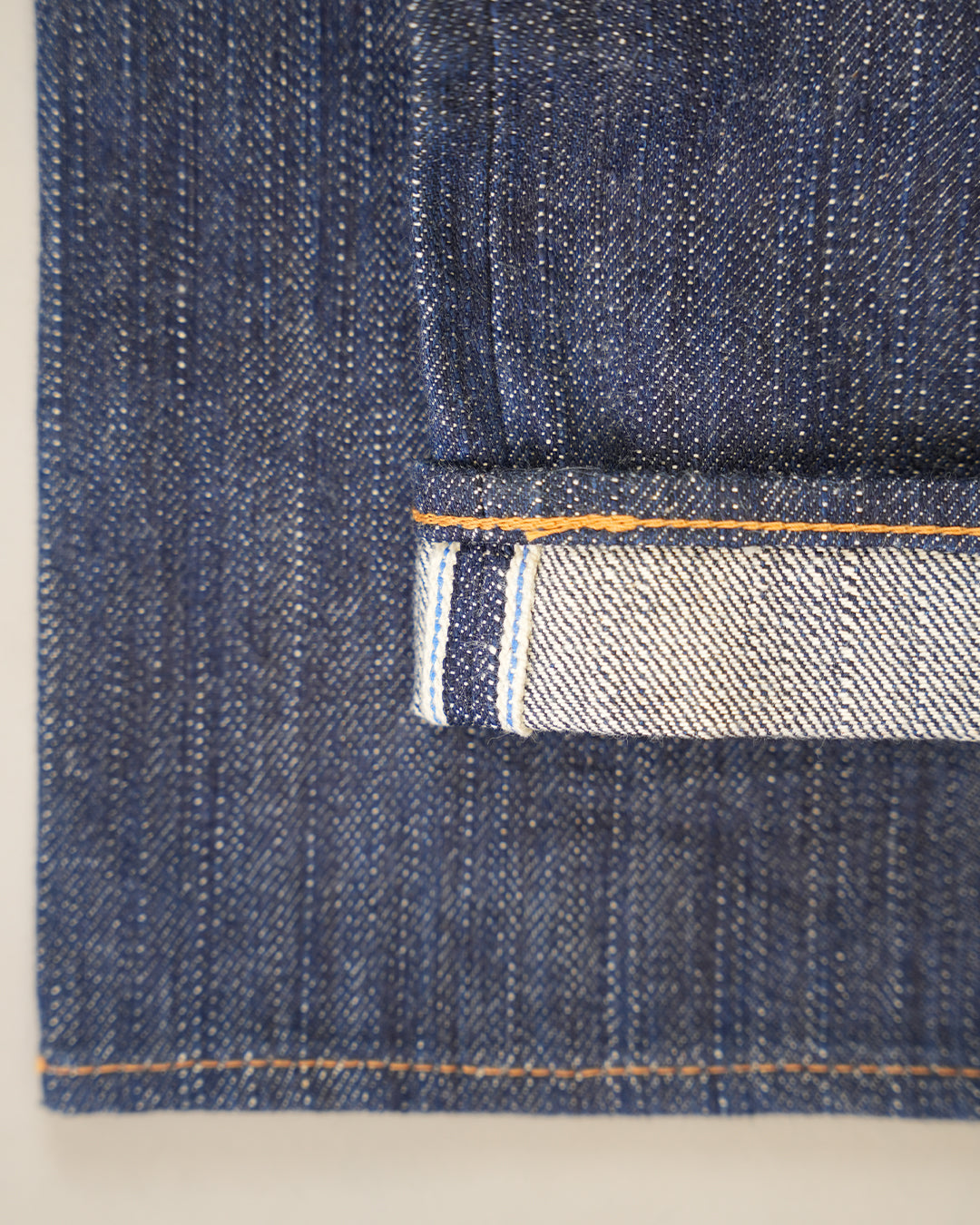 Pure Blue Japan KS-013 Irregular Indigo Raw Unsanforized
