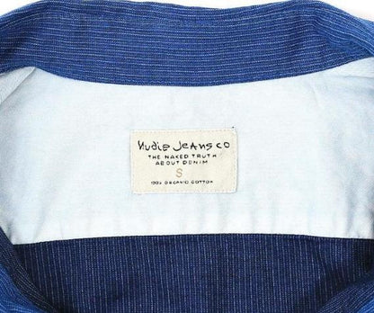 Henry Indigo Herringbone